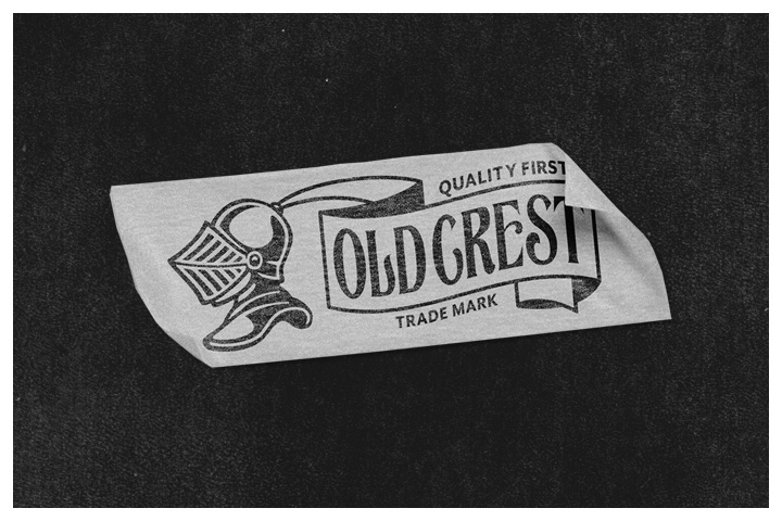OLD CREST｜Logo Design