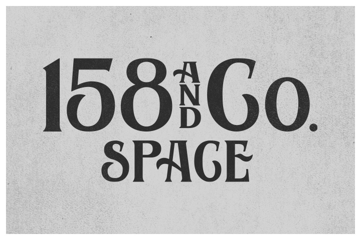 158 and Co. SPACE｜Logo Design